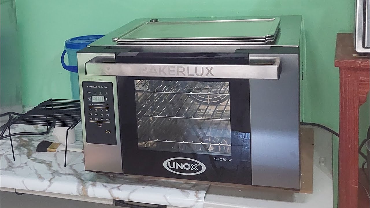 Hoy te muestro el horno unox un equipo muy completo para panadería repostería y pizzería 