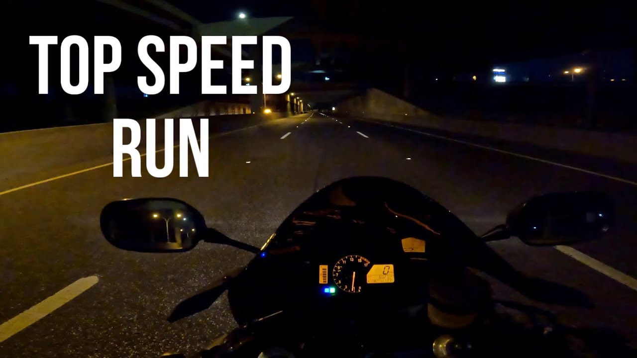 2008 CBR600RR Top Speed