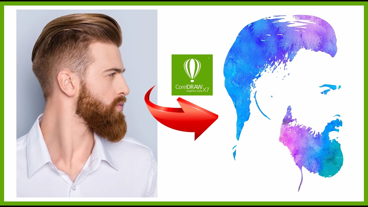 C&aacute;ch chuyển ảnh bitmap sang vector trong CorelDraw