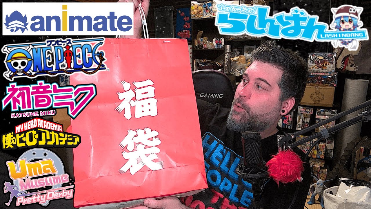 One Piece & Pretty Derby! Animate Fukubukuro 2026 & Lashinbang Lucky Bag! Animate Lucky Bag Lashi...
