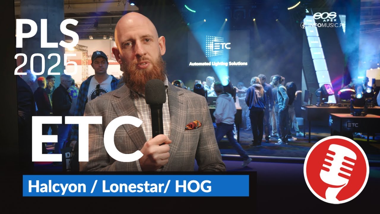 ETC: nowości w oświetleniu i sterowaniu – Halcyon, Lonestar, SolaPix i konsoleta HOG | PLS 2025