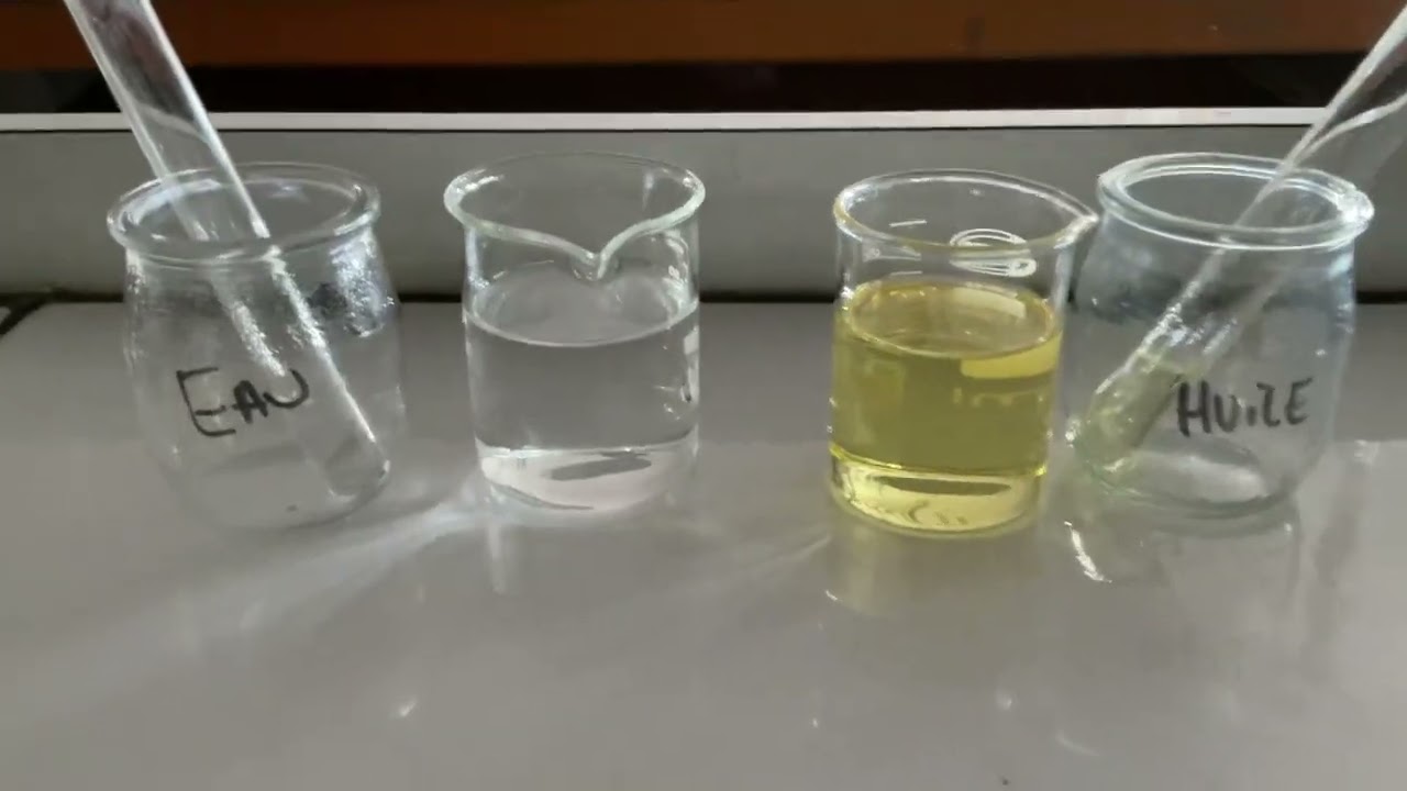 Préparation JPO - Expérience du tube à essais