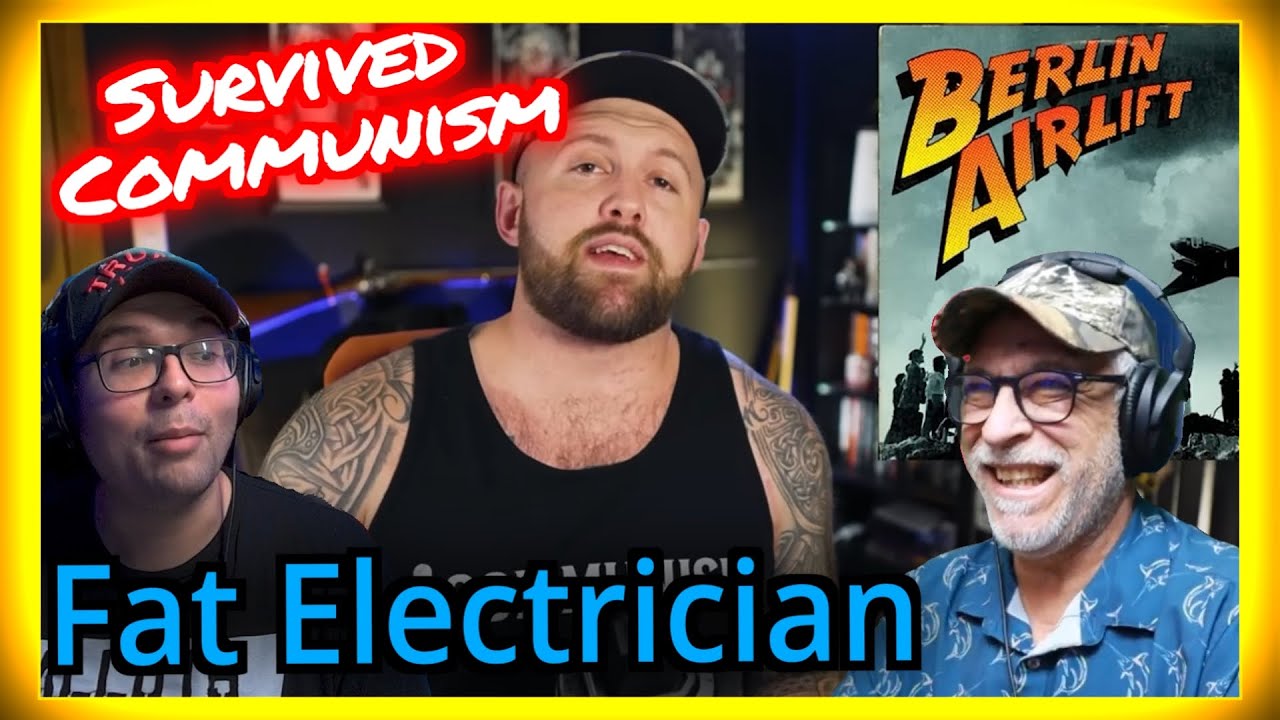 Communism Survivor Reaction to Fat Electrician Berlin Airlift with Armando. Freethinker Reaction.