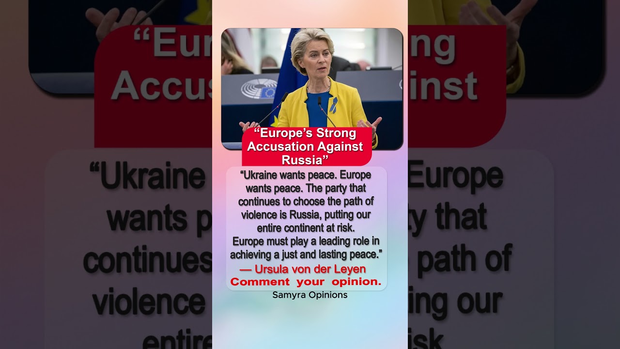 Russia-Ukraine War Debate: Europe&rsquo;s Strong Response Goes Viral
