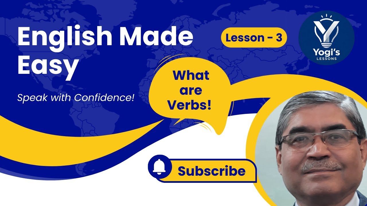 English Made Easy: Lesson 3 – Master English Verbs