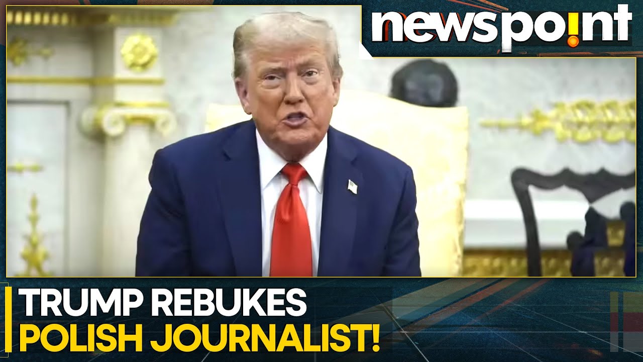 'Get A New Job': Trump Rebukes Polish Journalist Amid Oil Sanctions Row | WION