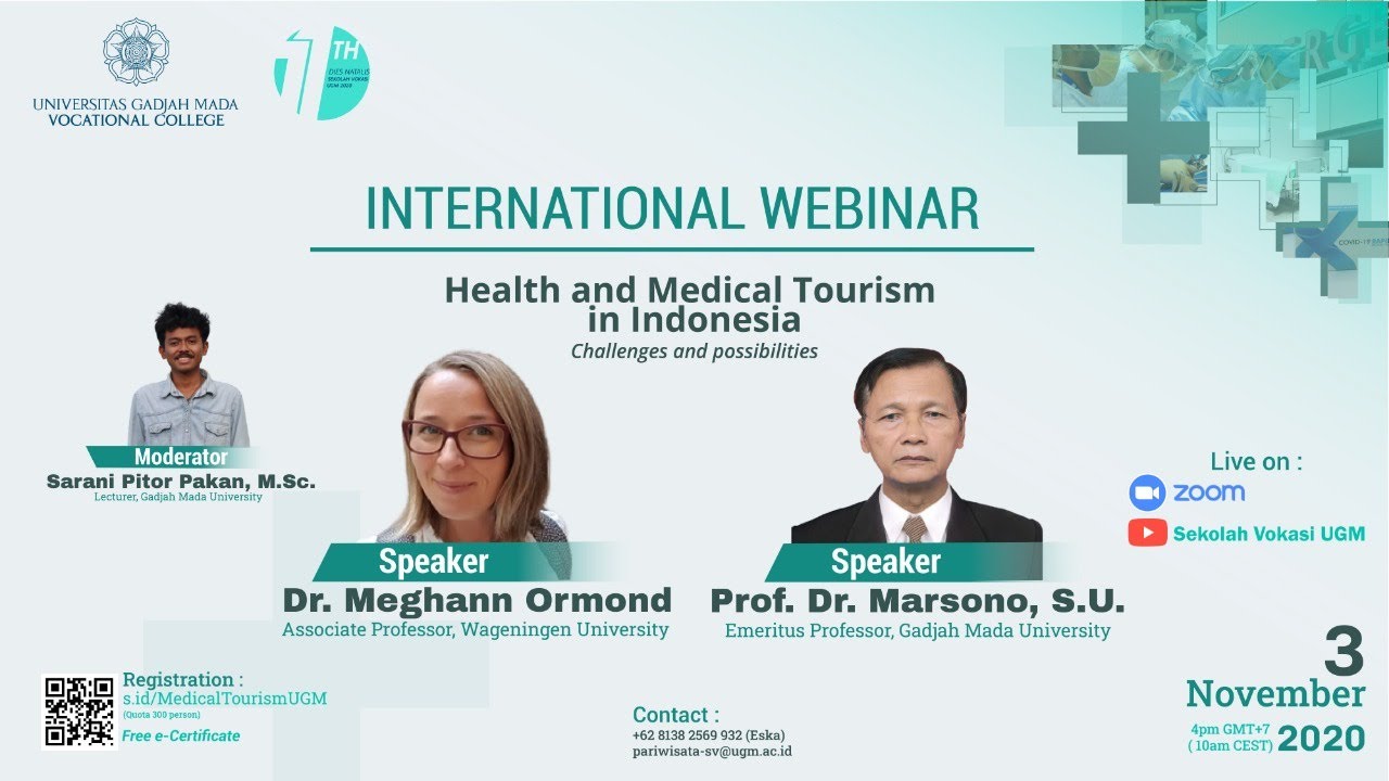 International Webinar “Health and Medical Tourism in Indonesia: Challenges and Possibilities”