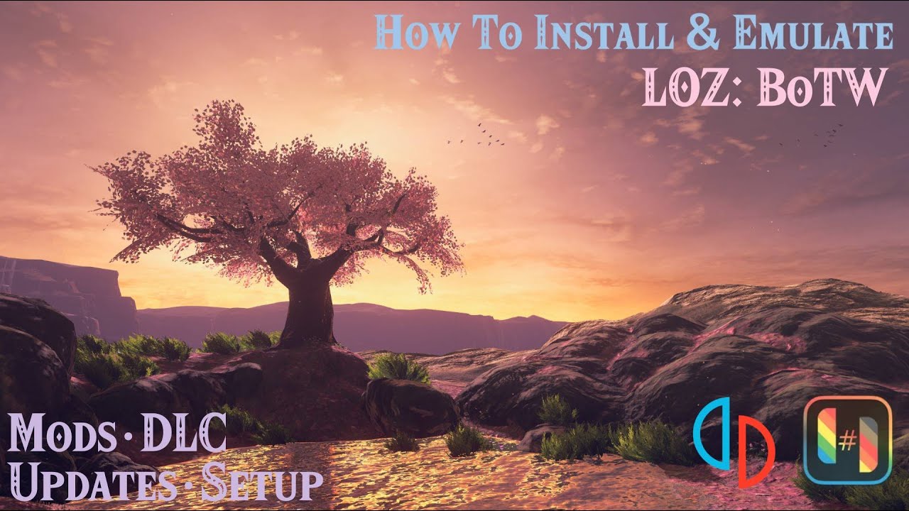 How to Install & Optimize Breath of the Wild on Yuzu / Ryujinx (Uncapped FPS + DLC)