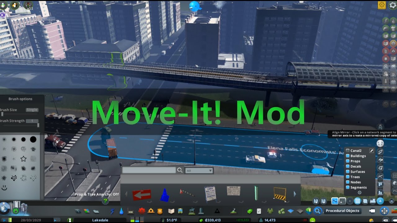 Cities Skylines Tutorials - Move It Mod pt. 1