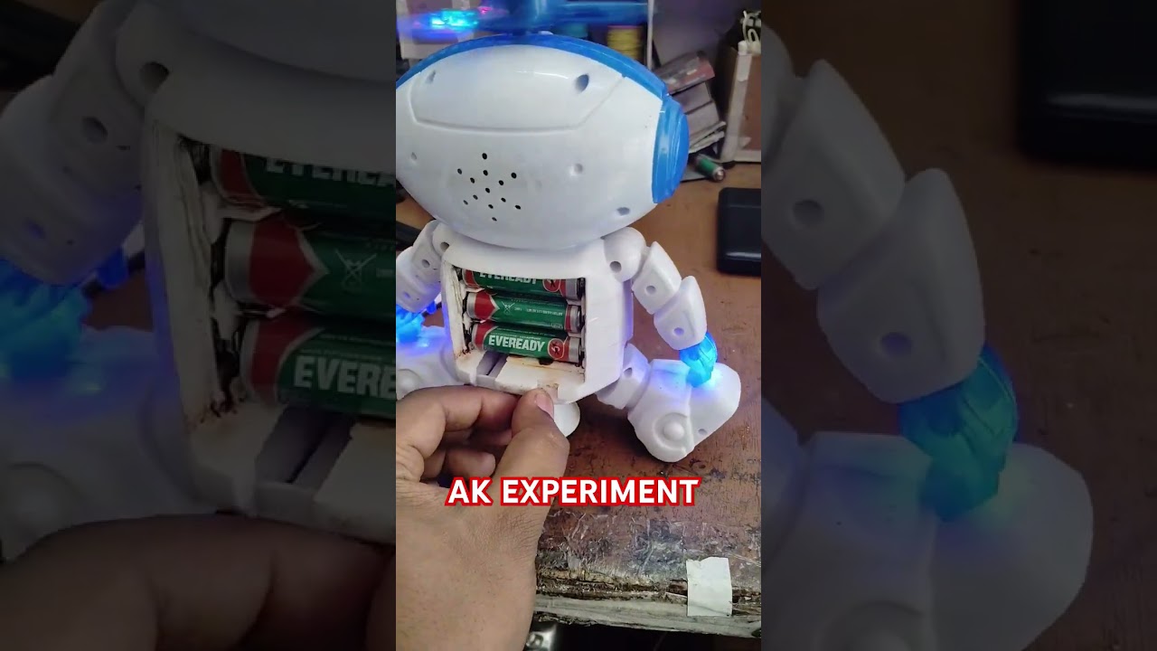 ROBOT REPAIR #akexperiments #akexperiment #robotics #electronic #repairing #repairs #toys