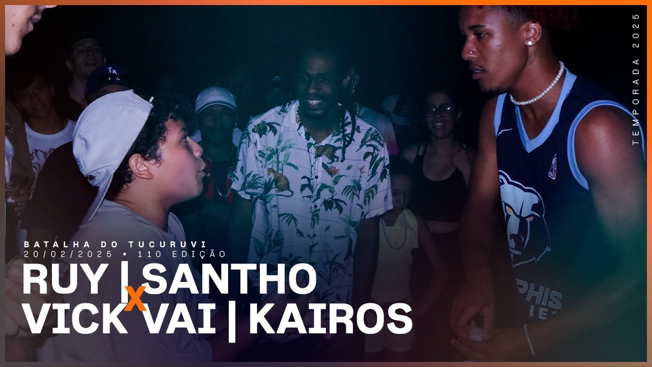 (MENÓ EMBASSADO🔥) Ryu e Santho x Vick Vai e Kairos | 1° FASE | BATALHA TUCURUVI 110