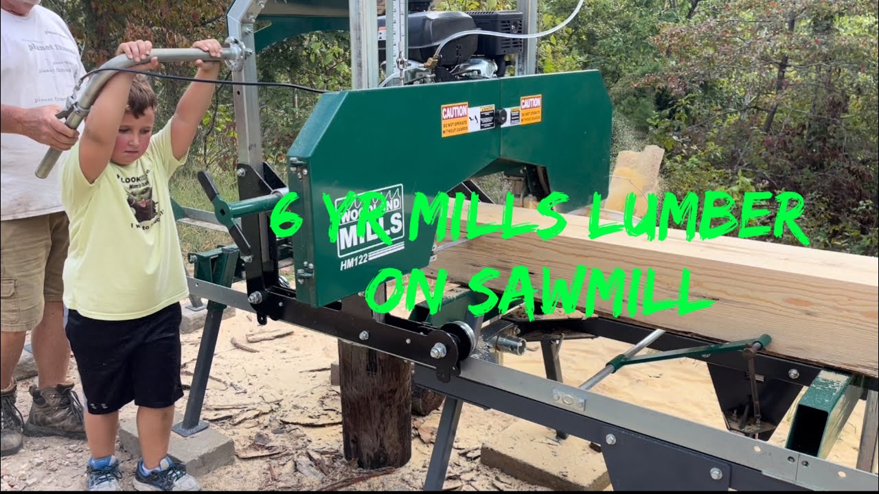 6-yr old mills lumber on Sawmill