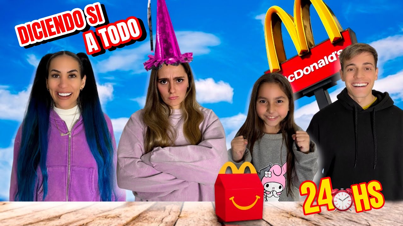 24 HORAS DICIENDO SI A TODO A MIS AMIGOS!