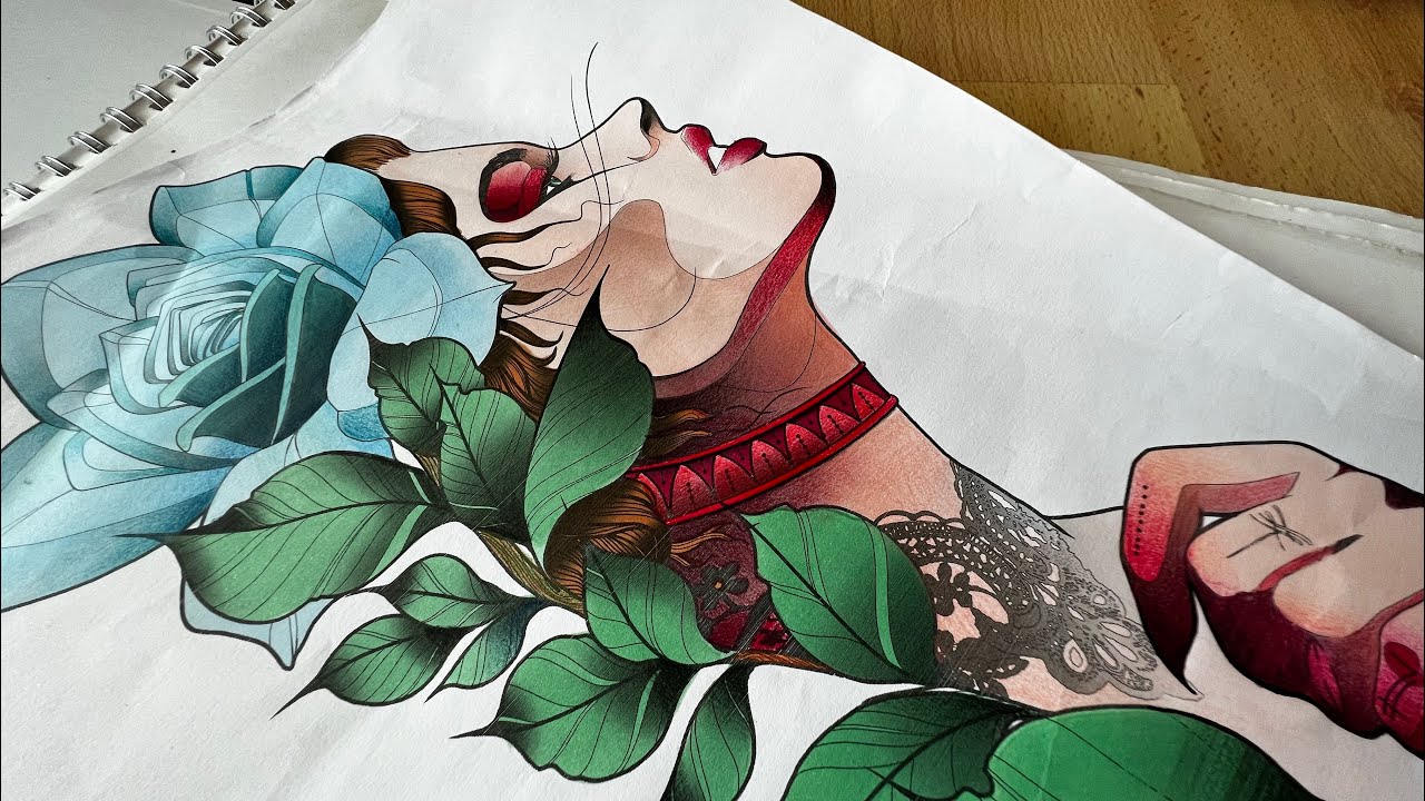 How to draw neotraditional ?