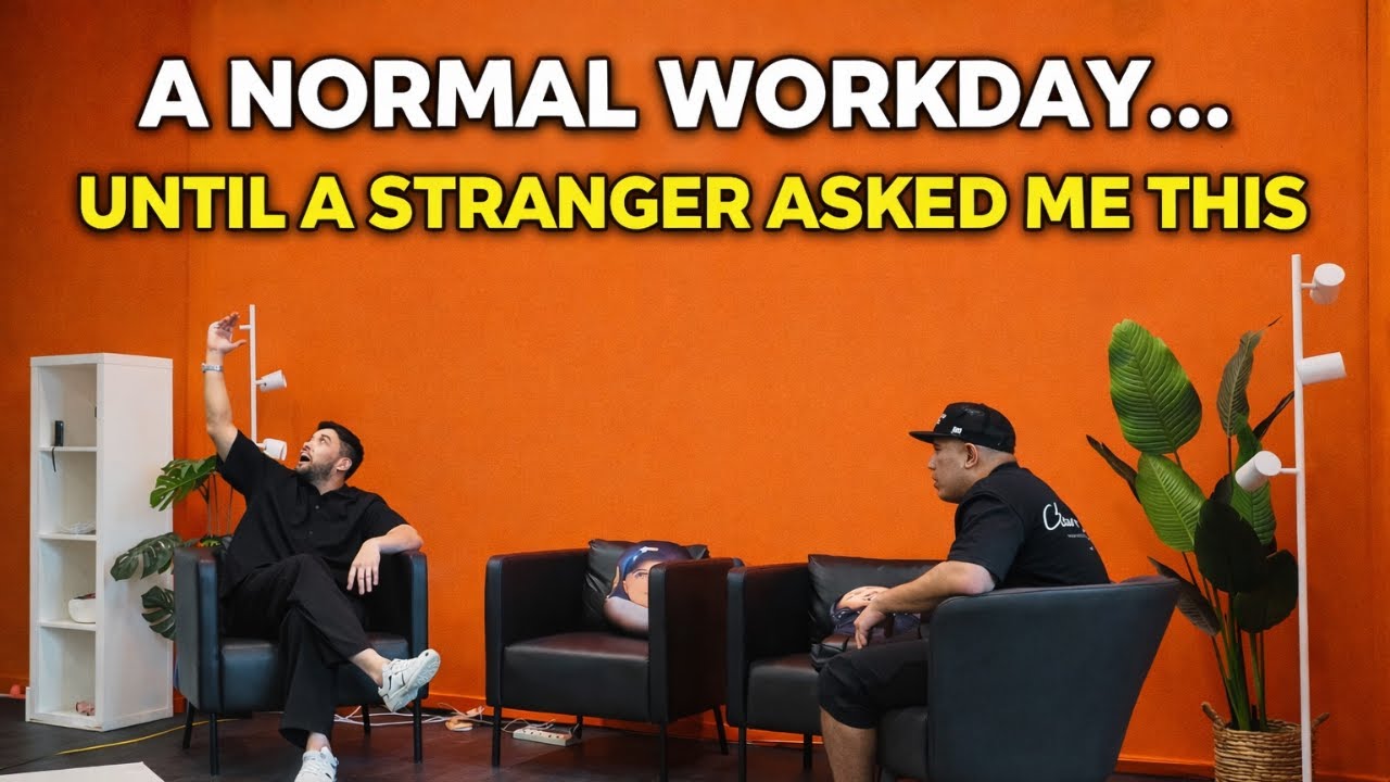 A NORMAL WORKDAY… UNTIL A STRANGER ASKED ME THIS