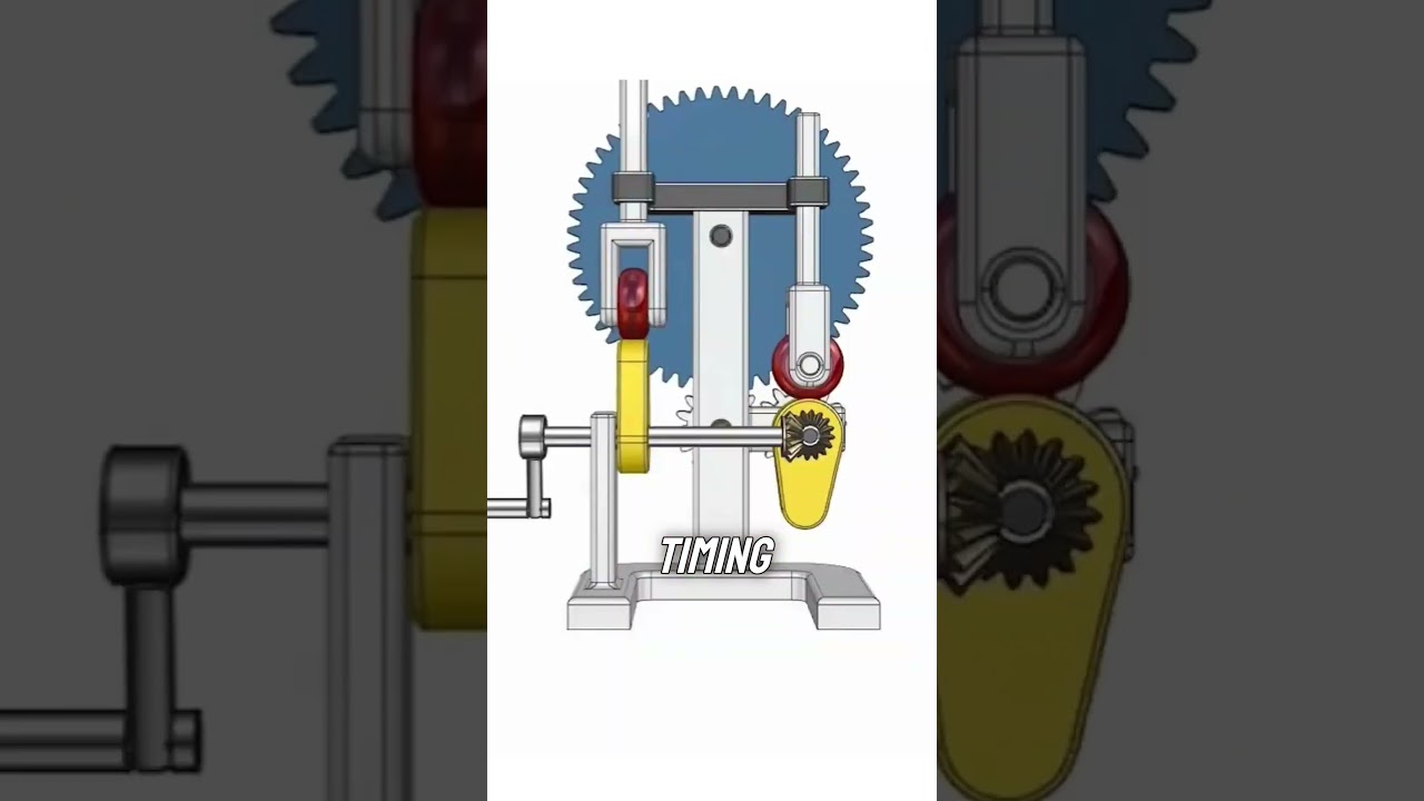 Cam and Follower Mechanism #mechanic #ideas #craftideas