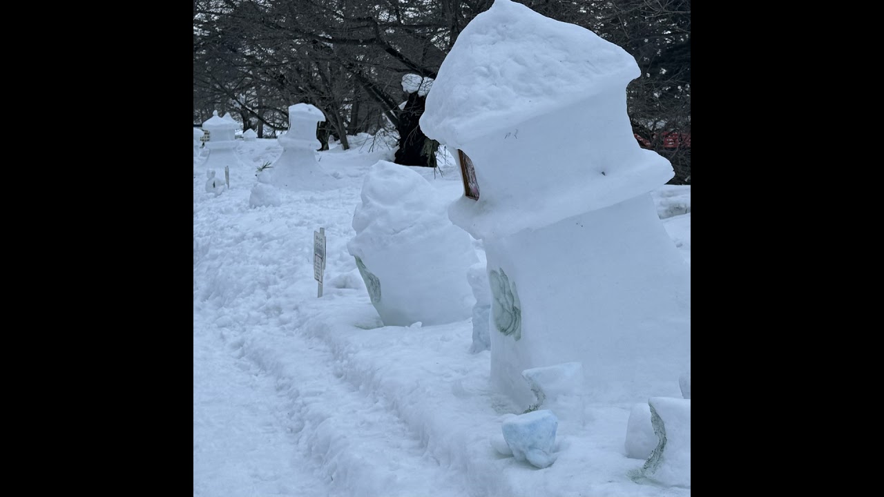 #42 雪灯篭傾く／弘前交響楽団／青森おいしいもの報告会／シードルの澱引き・瓶詰め　2026年2月14日 #弘前 #雑談