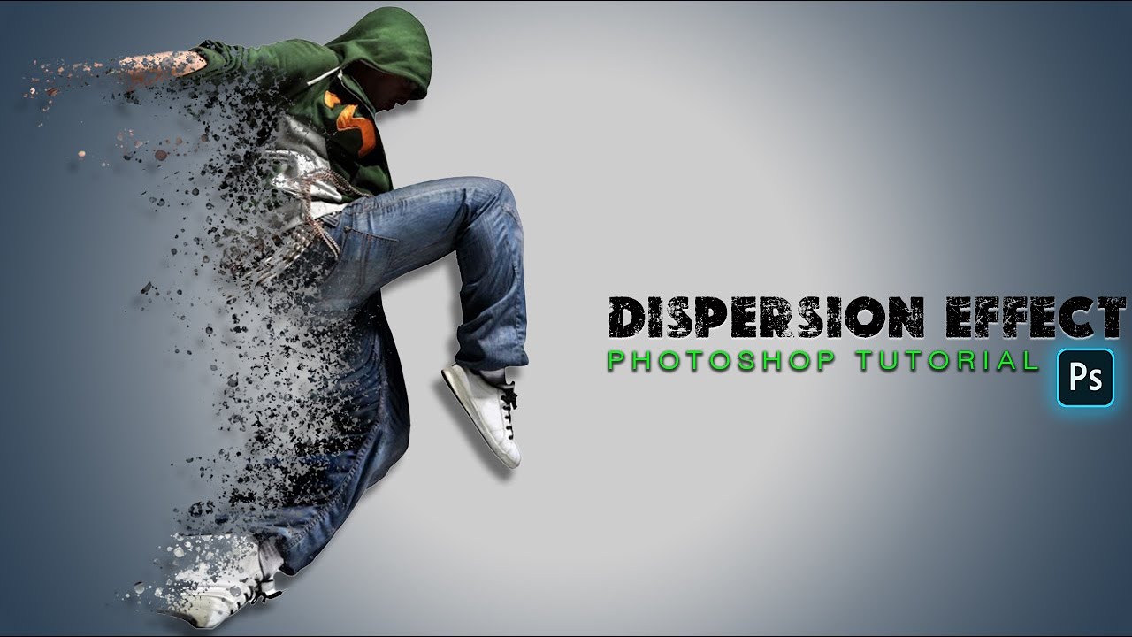 Dispersion Effect  in Photoshop | Photoshop Tutorial