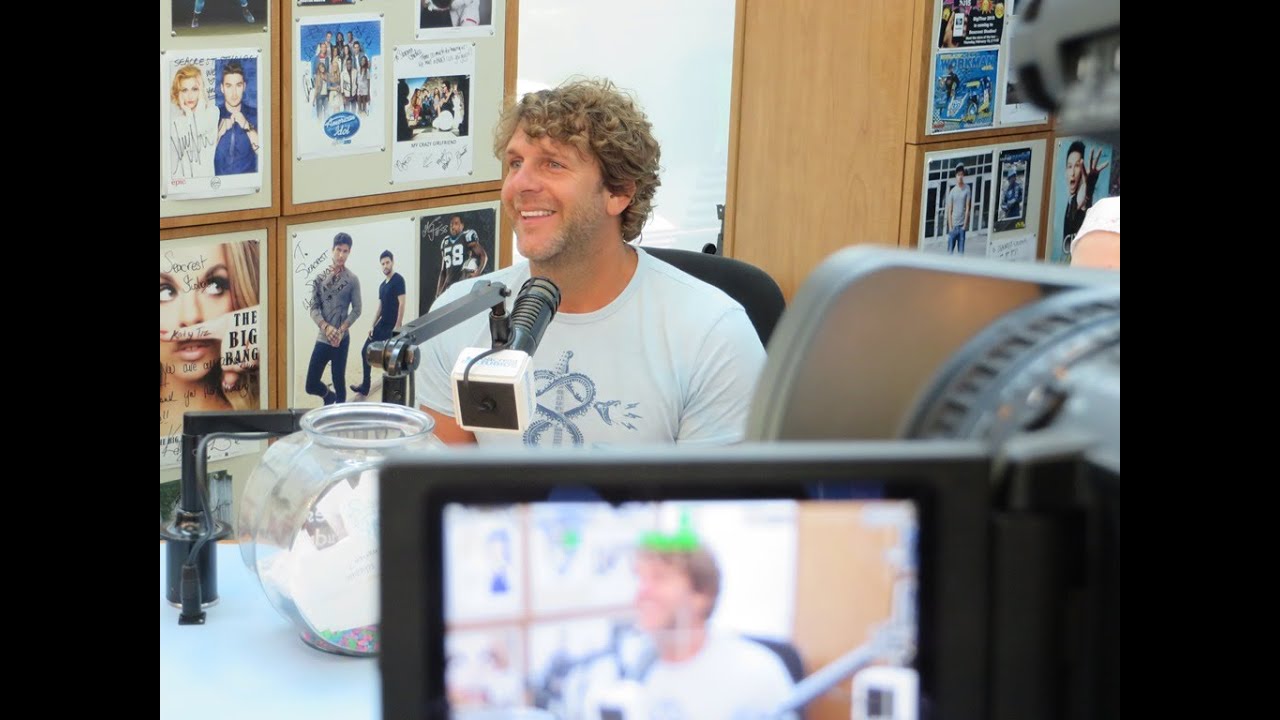 Billy Currington Shares Shark Tales In Seacrest Studios