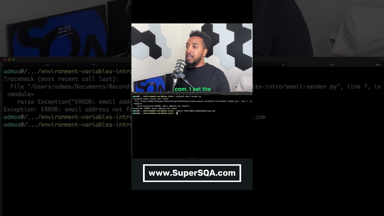Why Environment Variables Disappear in a New Terminal #shorts