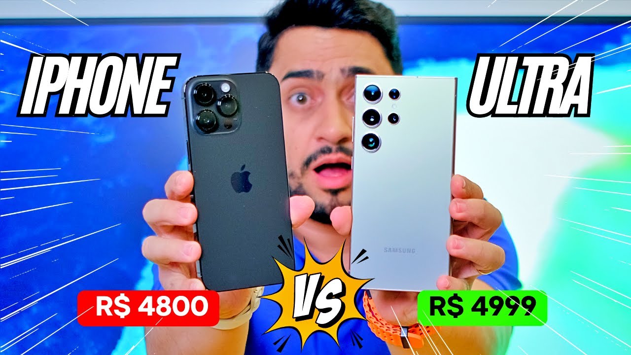 S24 ULTRA vs IPHONE 14 PRO MAX: NÃO TEM COMO ERRAR 🤡