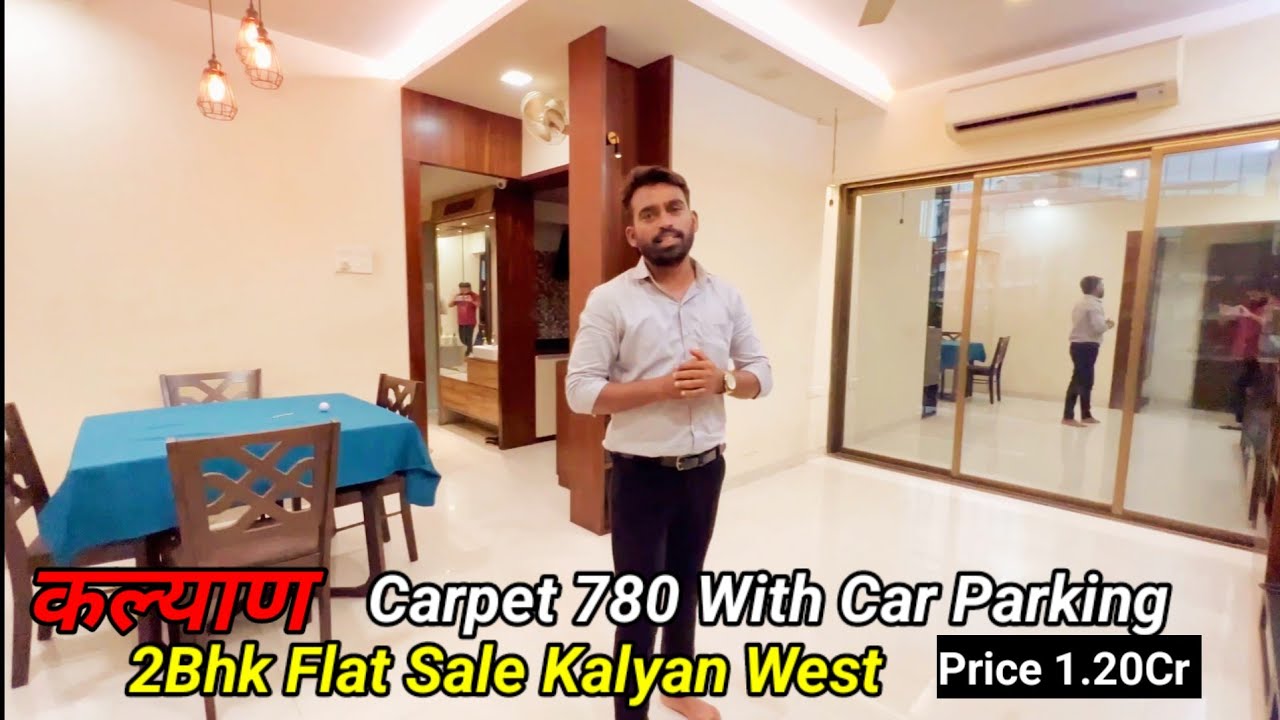 2BHK flat near Birla College Kalyan | 780 carpet area | premium location #property