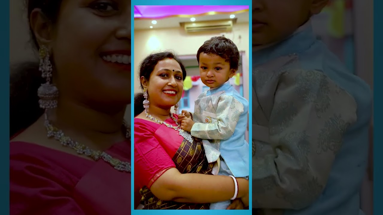 A beautiful welcome party of Darshini at Neeldeep. #cutestmoments #kolkata #birthday 