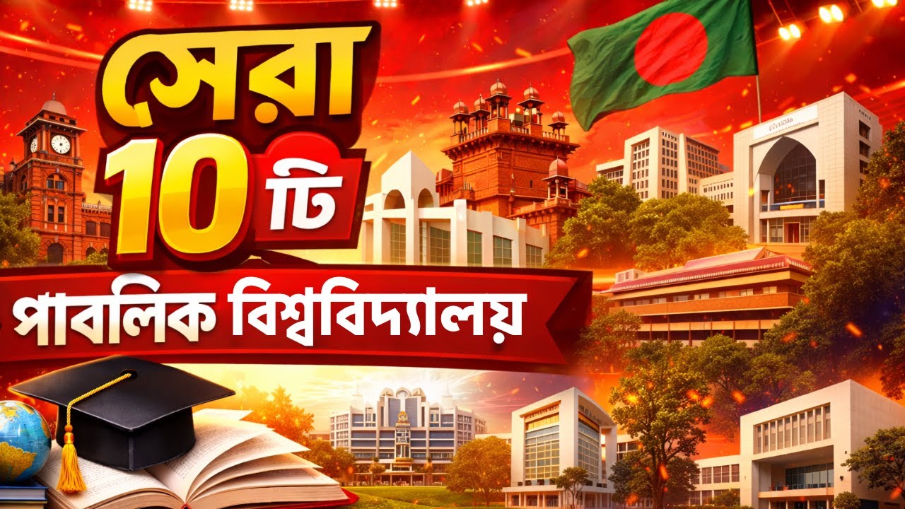 বাংলাদেশের ১০ টি সেরা পাবলিক বিশ্ববিদ্যালয়
