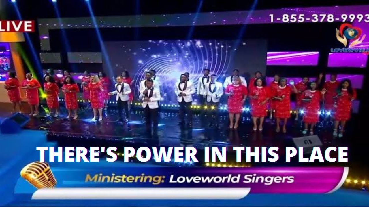 THERE'S POWER IN THIS PLACE PASTOR CHRIS AND LOVEWORLD SINGERS LYRICS | SIMEON RICH