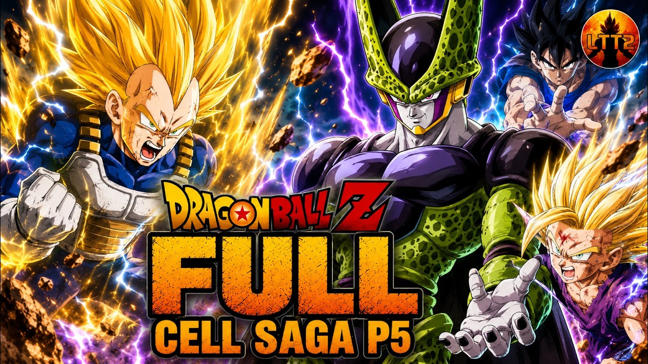 Cell Saga full Dragon Ball z P5 - Phần Cuối 🌈Tóm Tắt Dragon Ball - Review Dragon Ball