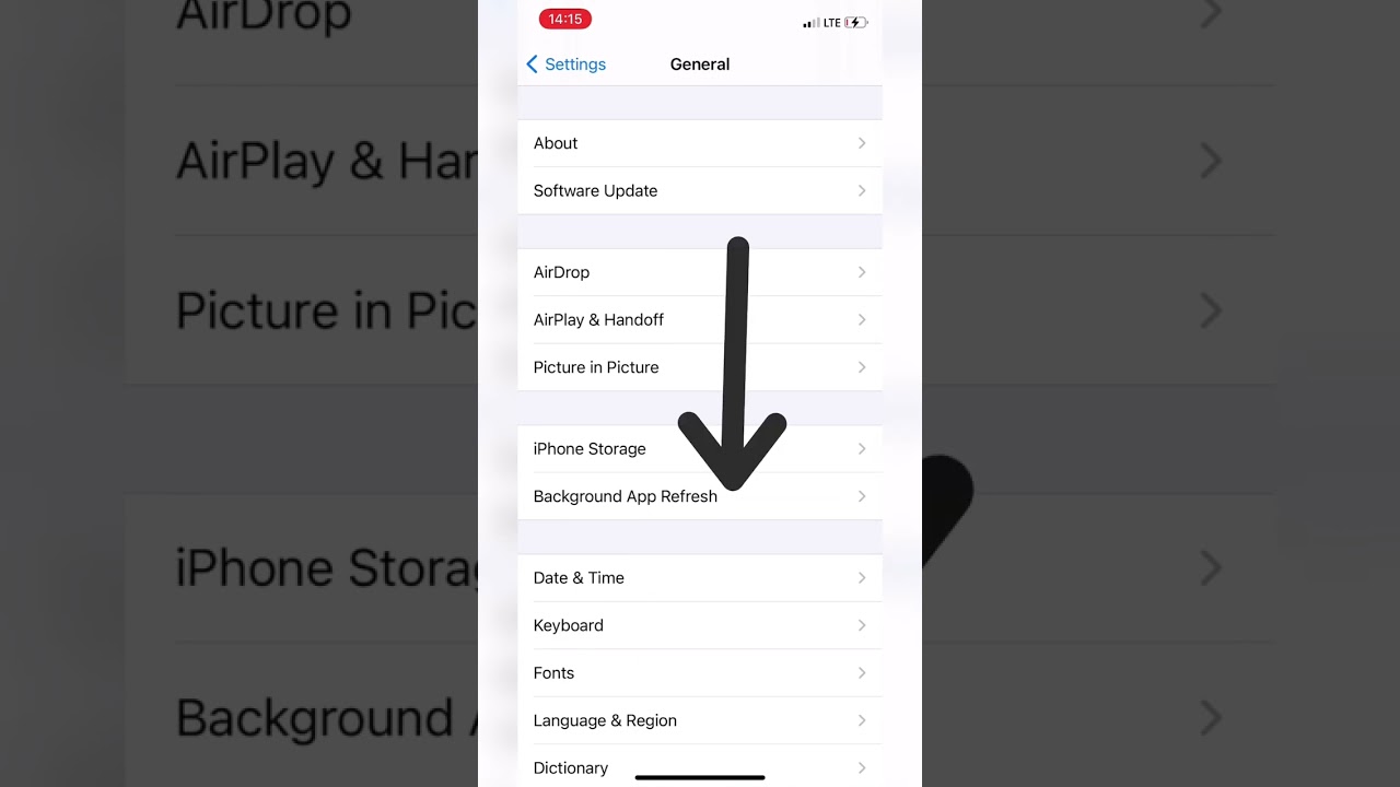 iPhone Battery Saving Tips - OFF background app refresh #saving #battery #iphone #charge #more #time