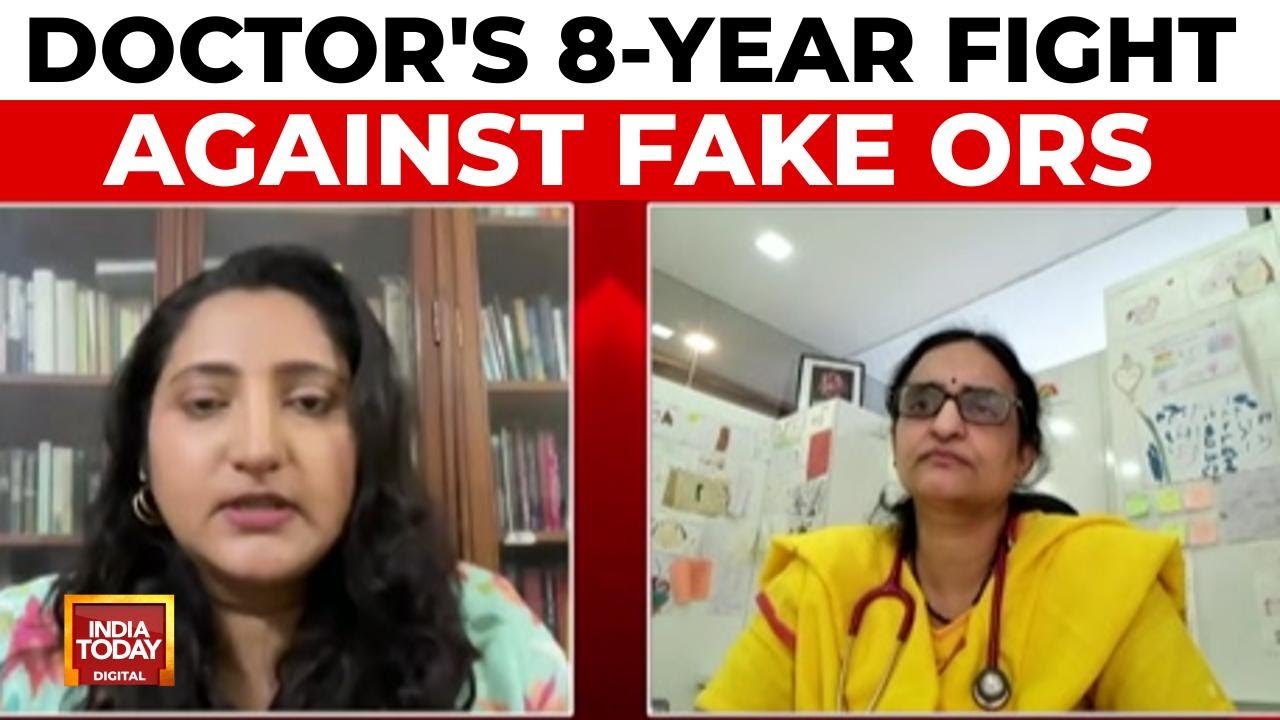 Doctor's 8-Year War: Lone Battle Forces FSSAI Ban on Fake 'ORS' Drinks | India Today