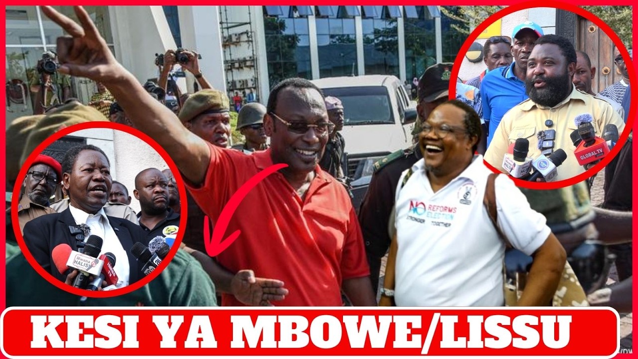 KESI YA TUNDU LISSU YAIBUA KESI YA MBOWE/BONI YAI AZUNGUMZA/NSHALA AWEKA WAZI..