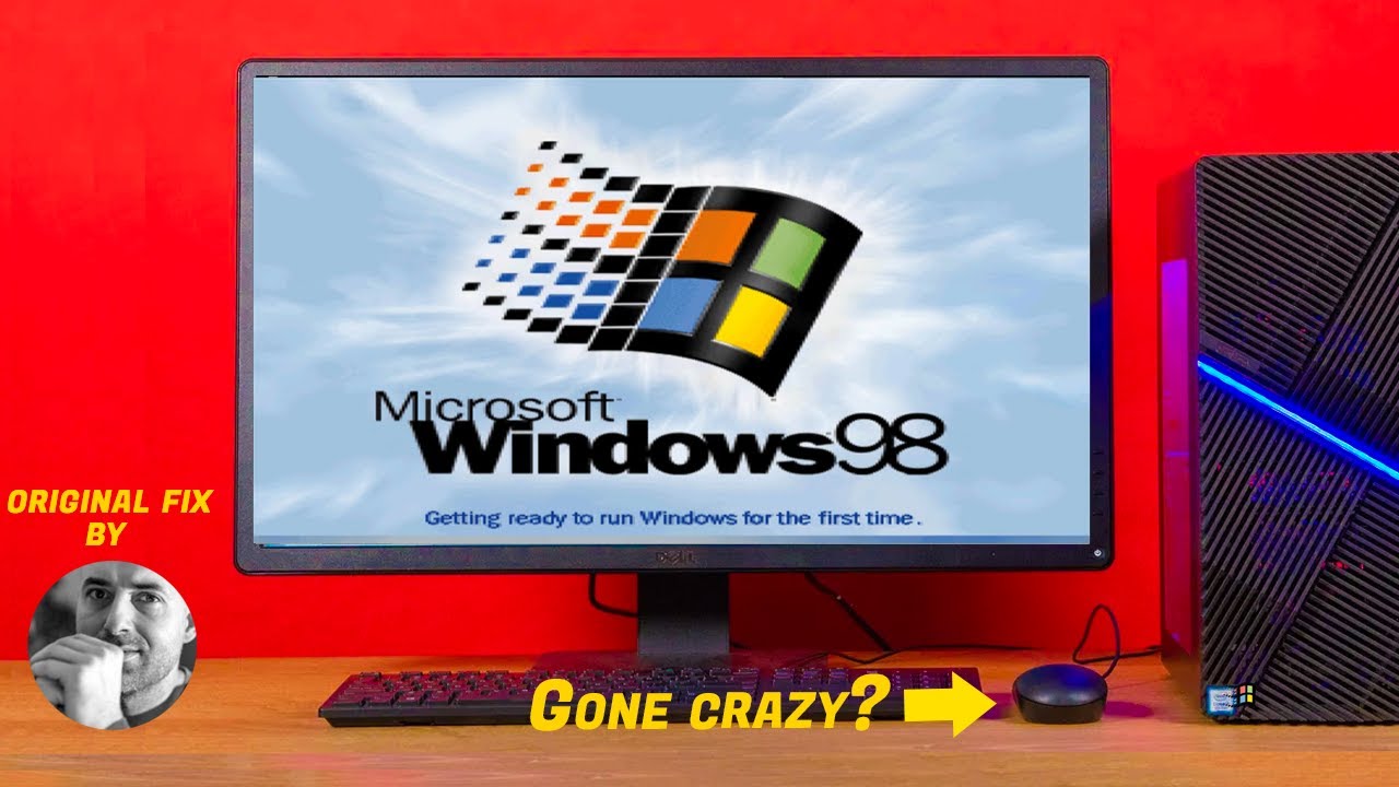 Давайте установим Windows 98 SE на современный ПК на SSD! (и как исправить БЕЗУМНОЕ поведение USB...