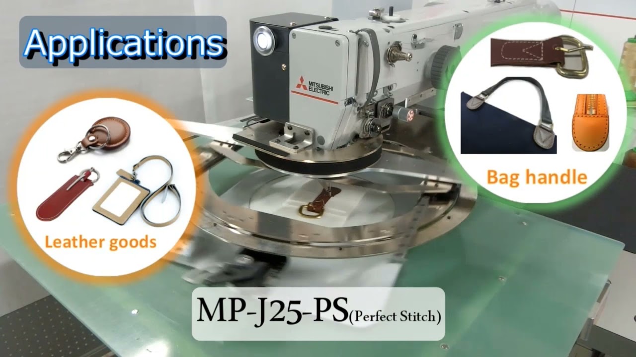 Mitsubishi Electric Industrial Sewing Machines - Perfect Stitch with PLK-J2316