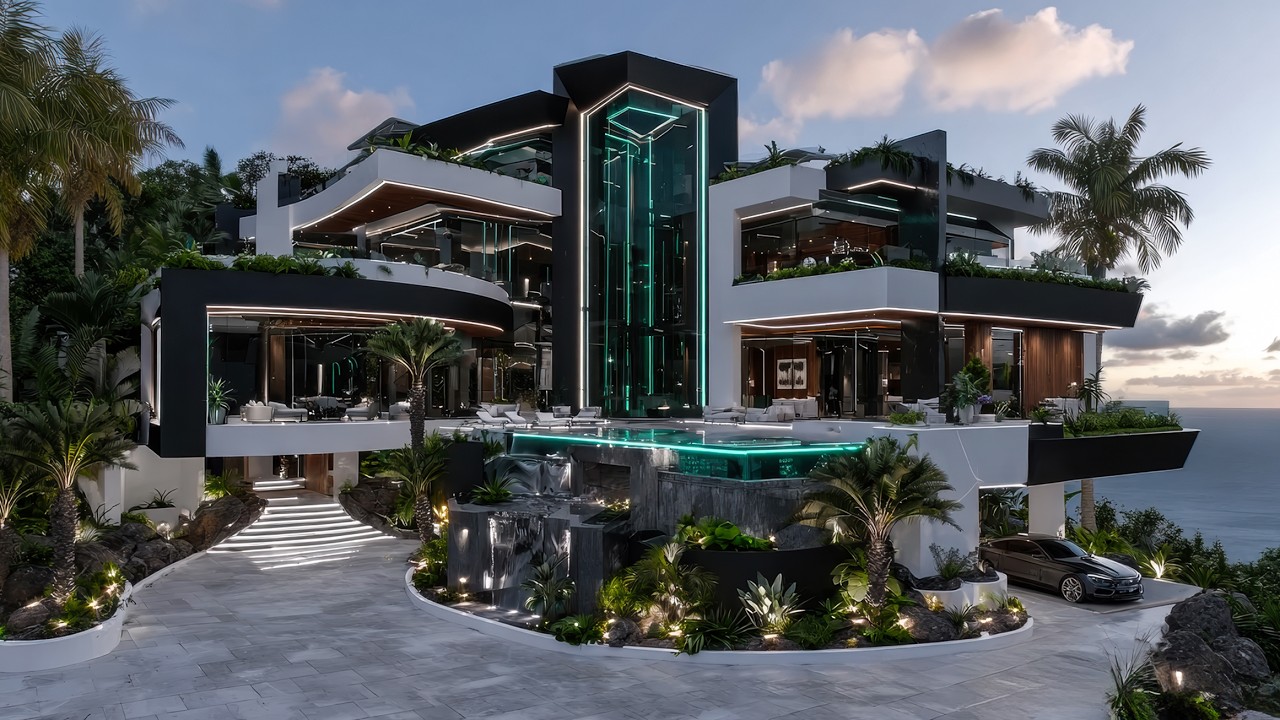 The Future of Tropical Modern Mansions Starts Here