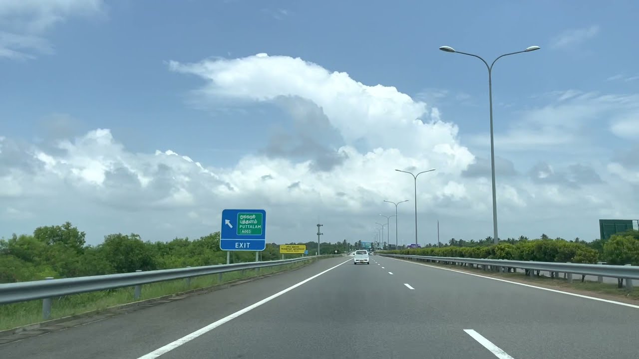 Colombo - Katunayaka Express Way | Heading Katunayaka International Airport Sri Lanka