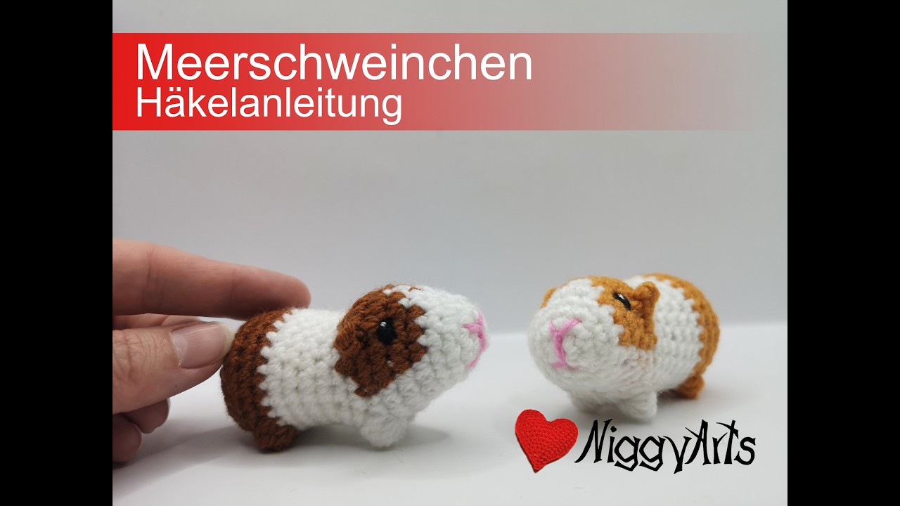 Häkelanleitung Meerschweinchen