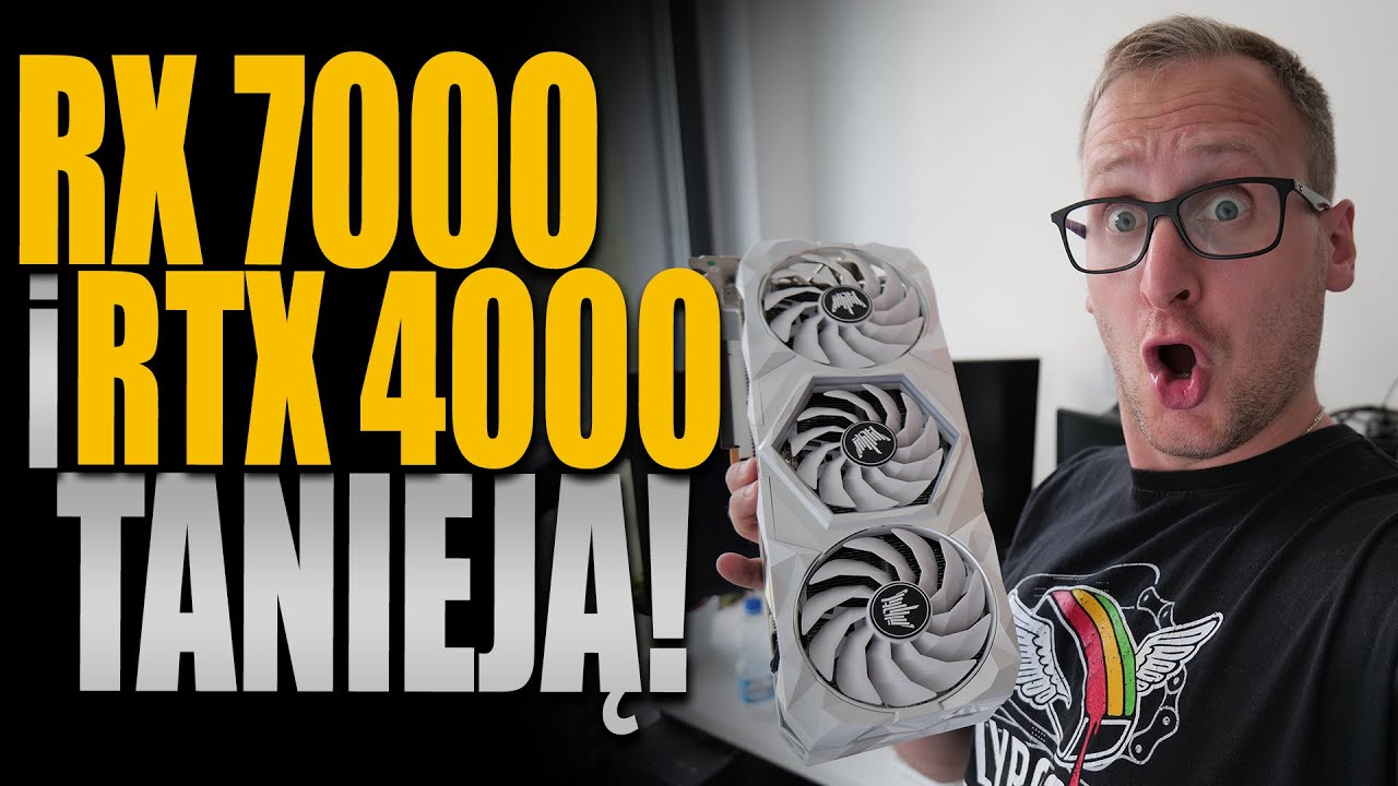 Ceny najnowszych kart graficznych RTX 4000 i RX 7000 spadają!