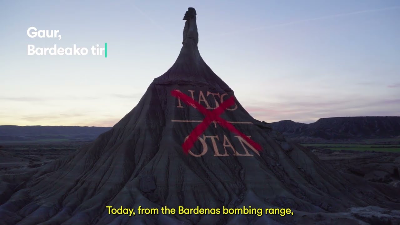 NATOri eta gerrari ez! Inperialismoaren eta autoritarismoaren aurrean, bakea eta burujabetza