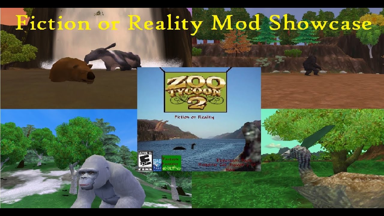 Fiction or Reality: Zoo Tycoon 2 Cryptid Mod Showcase