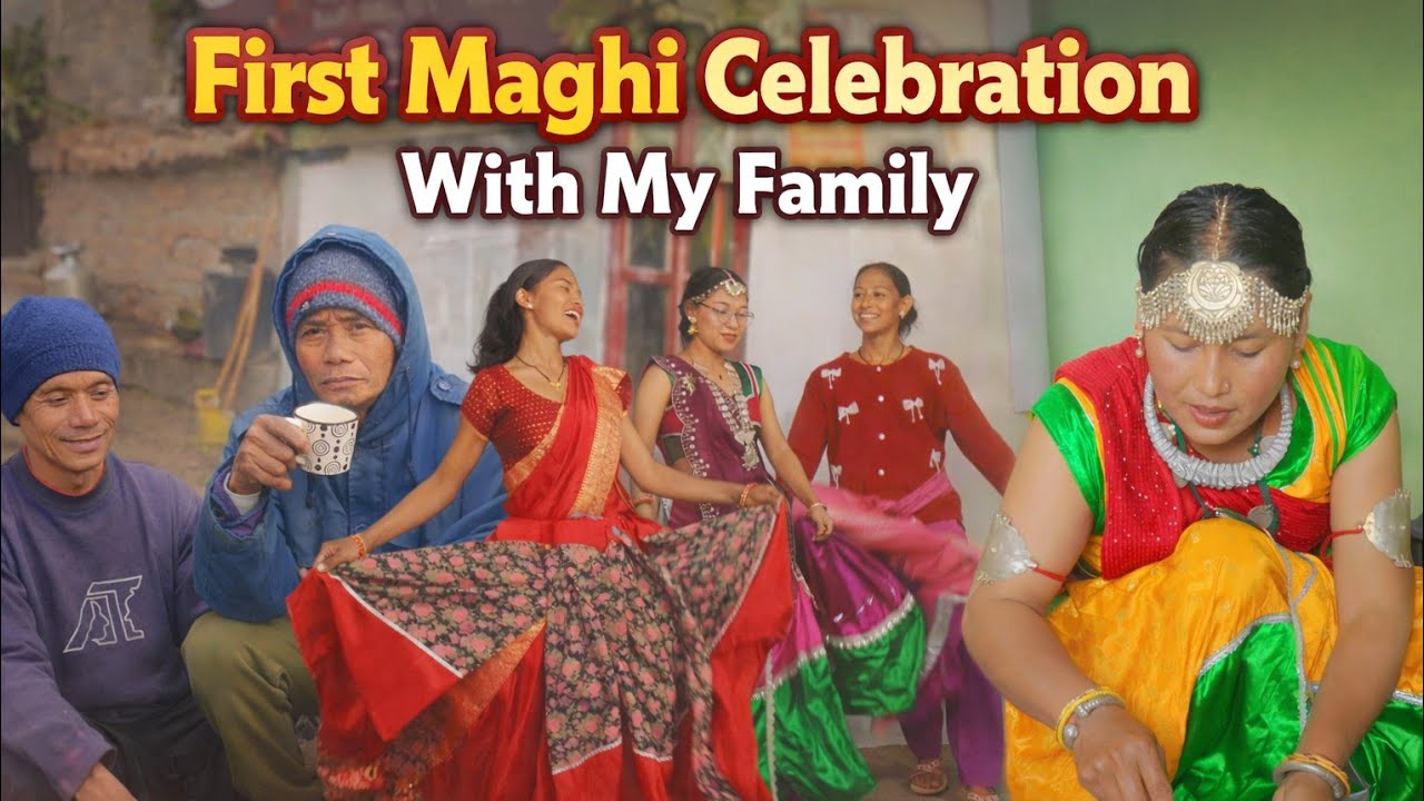 Maghi Celebration with my family|Part -2|Tharu Culture|Yummy Tharu Food|