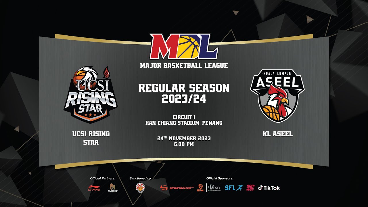 [LIVE] MBL Regular Season 2023 | G1 | UCSI Rising Star VS KL Aseel