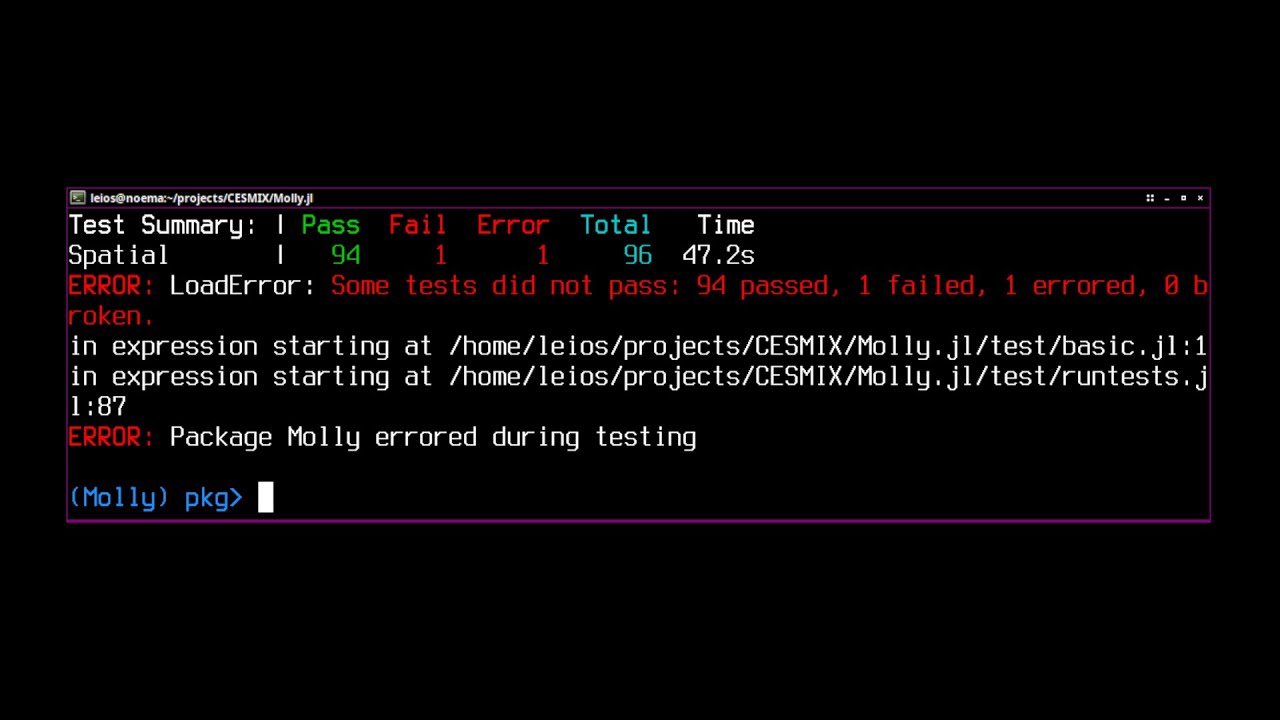 My latest failure