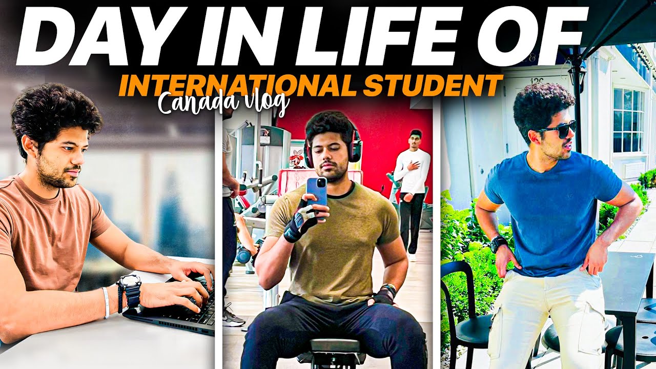 Day in Life of Indian Student in Canada | Business Analyst | Hrithik Mehlawat