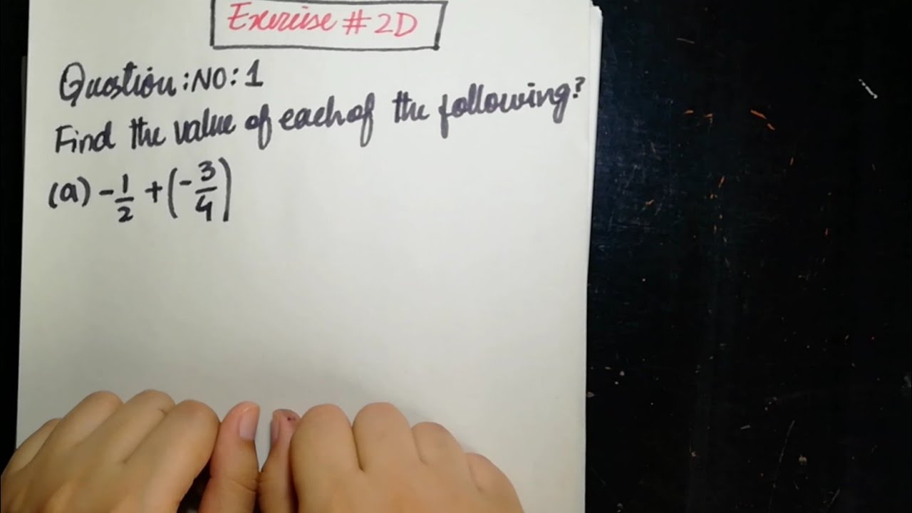 Mathematics Book 1 (D1) |  7th Edition | Exercise # 2 D | Q # 1 to 4 | Ifra Syed | in Urdu\Hindi