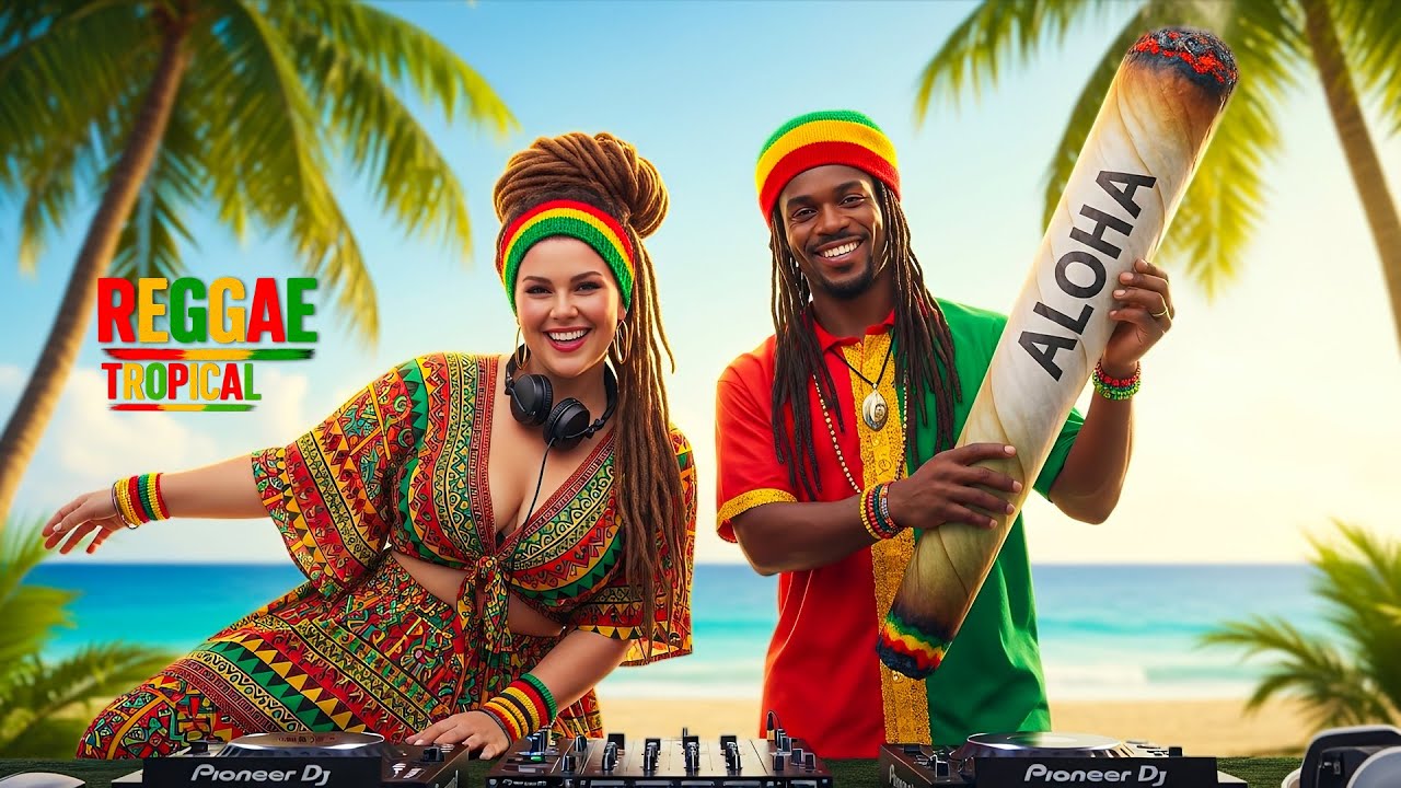 Aloha Reggae Mix 🌴 Тропические Чилл Вайбы для Работы и Хорошего Настроения