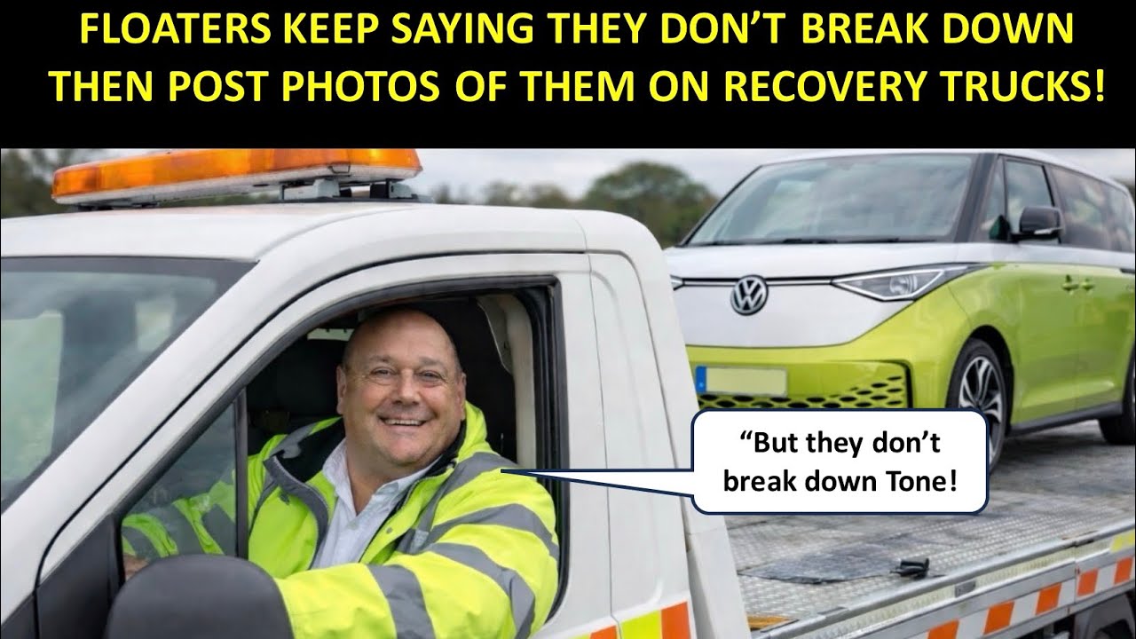 WHY DO EV OWNERS POST PHOTOS OF THEIR BROKEN CARS THEN TELL US THEY DON’T BREAK DOWN???