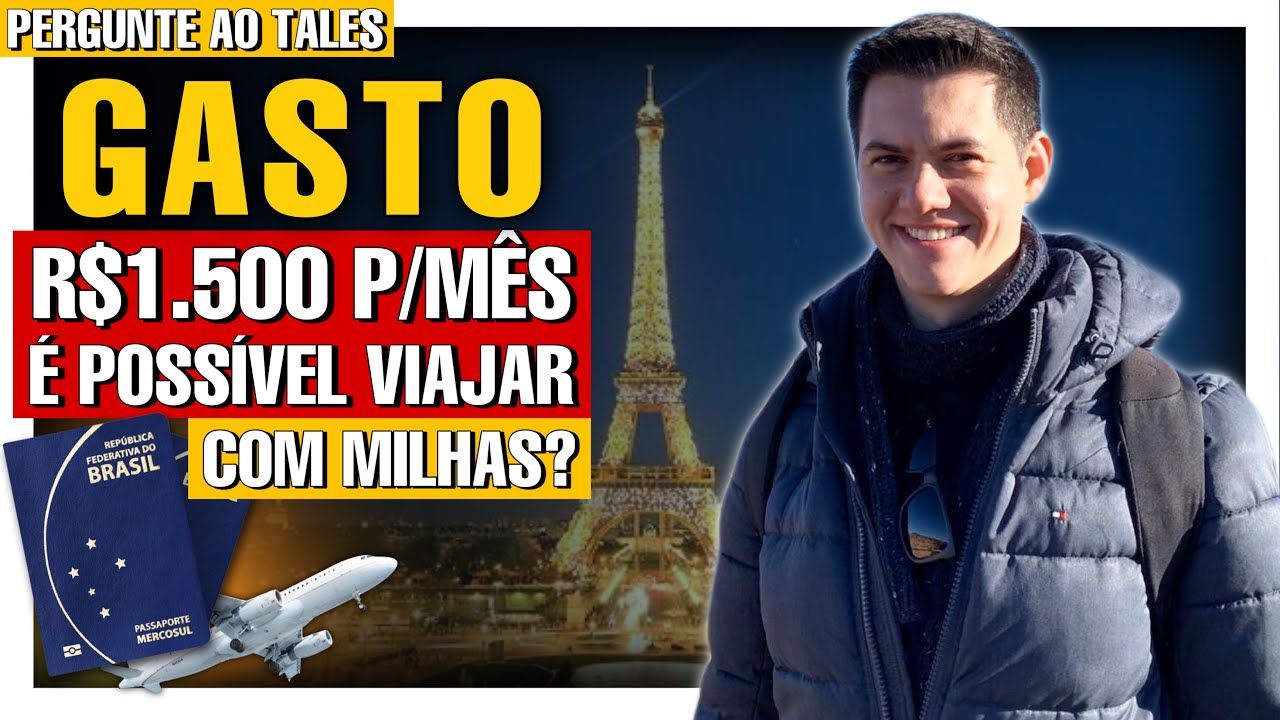 Consigo Viajar com Milhas gastando Pouco? | Pergunte ao Tales! Viagem com Pontos