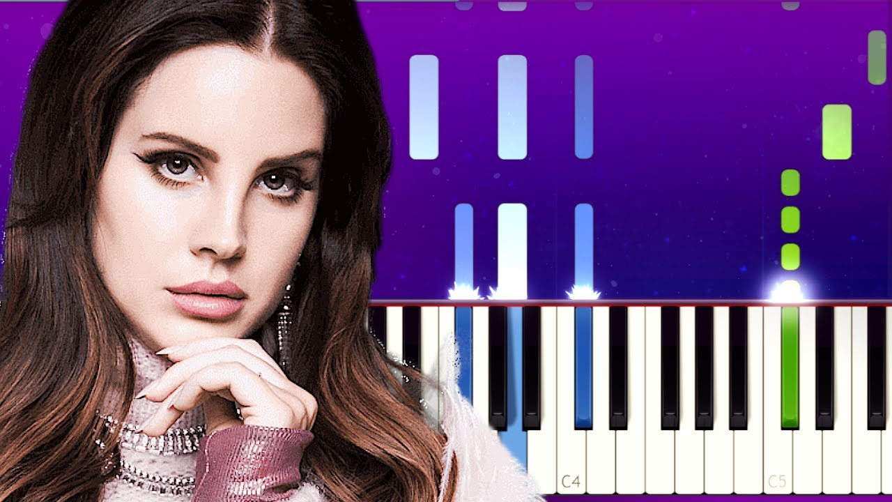 Lana Del Rey - Video Games (Piano Tutorial)